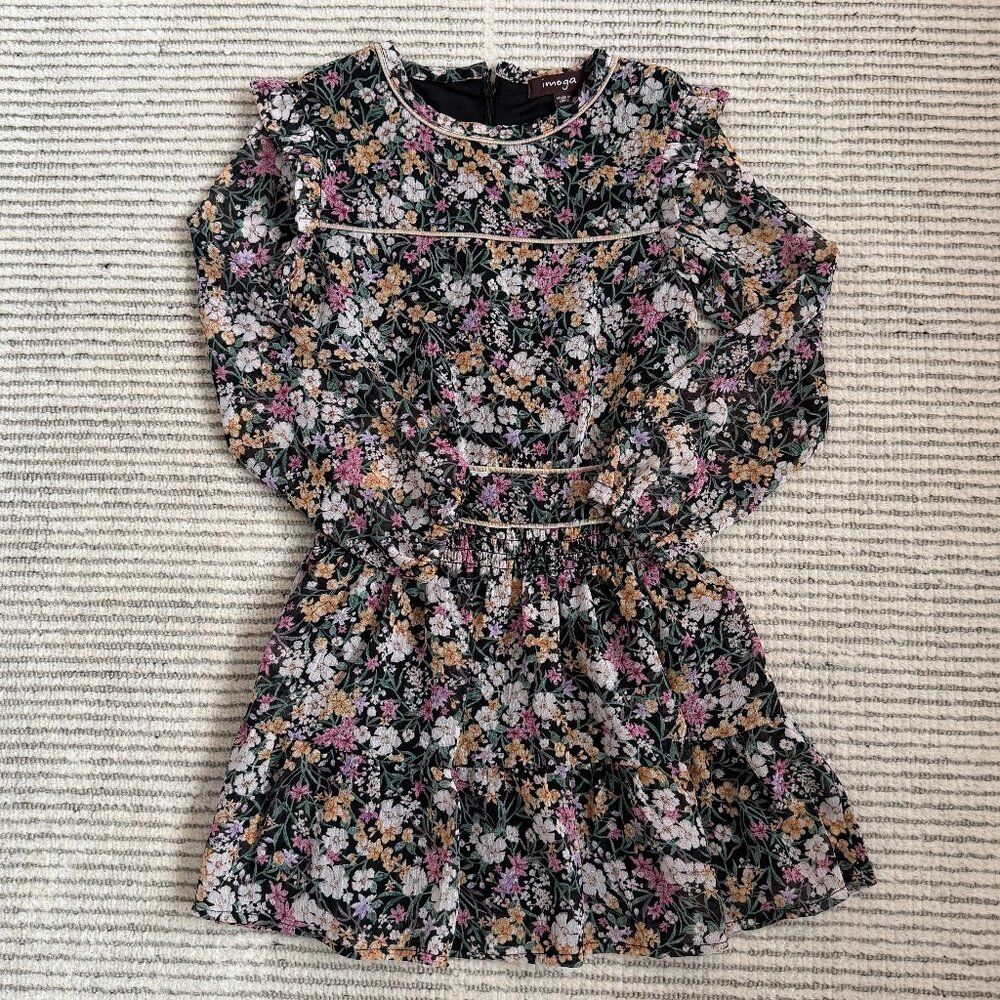 Imoga Size 4 Girls Ruffle Dress